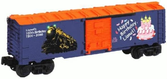 Picture of Lionel Birthday Lighted Boxcar
