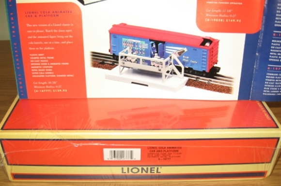 Picture of Cola Ice Operating Car w/Platform