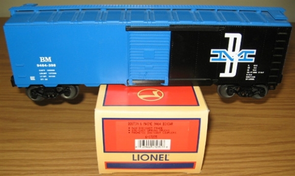 Picture of Boston & Maine Boxcar w/metal underframe