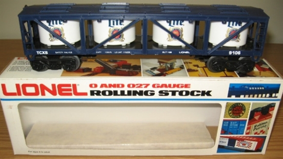 Picture of Miller Lite Beer Vat Car