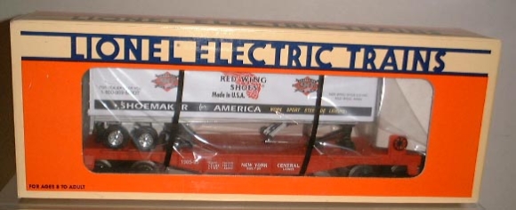 Picture of New York Central Flatcar w/Redwing's Shoe Trailer