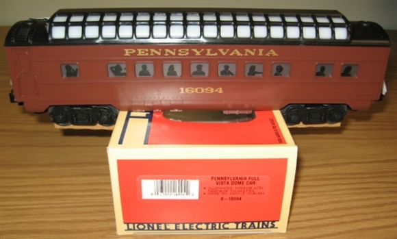 Picture of Pennsylvania Full Vista Dome 11" Car