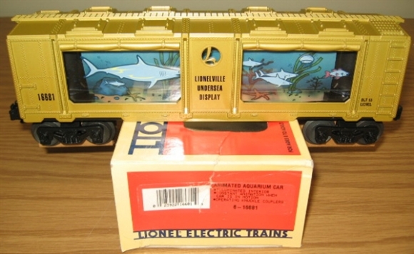Picture of Animated Gold Aquarium Car