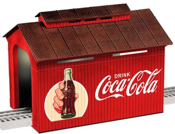 Picture of Coca Cola 12" Covered Bridge 