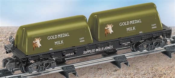 Picture of AF Supplee Flatcar w/ Milk Containers