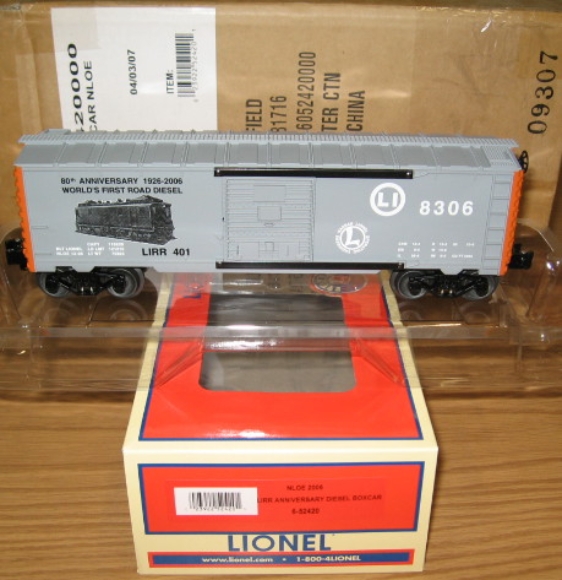 Picture of NLOE LIRR 80th Anniversary Diesel Boxcar