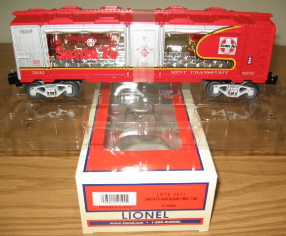 Picture of LOTS Santa Fe WarBonnet Mint Car