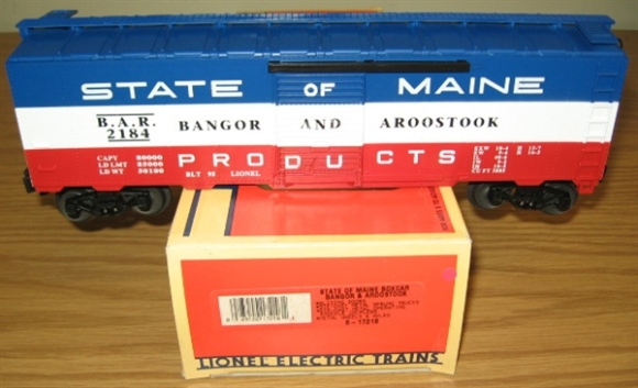 Picture of State of Maine 'BAR' Boxcar - St 'O'