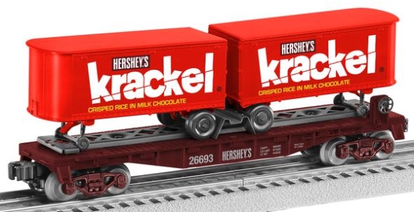 Picture of Hershey's Krackel Piggyback Flatcar