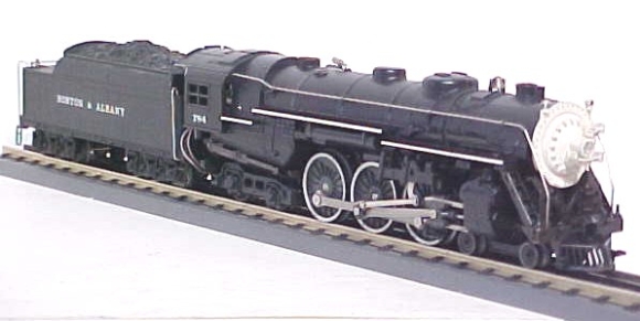 Picture of Boston & Albany #784 Hudson Locomotive