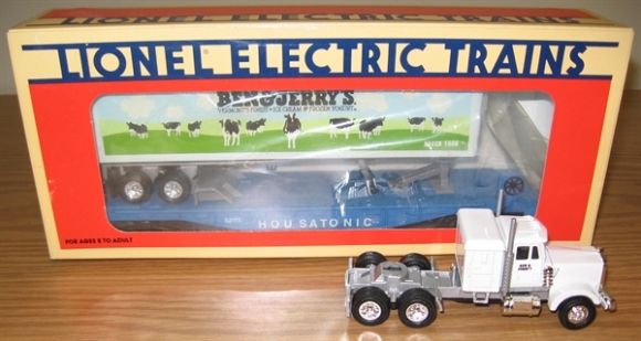 Picture of NETCA Ben & Jerry Flatcar w/Trailer & Tractor