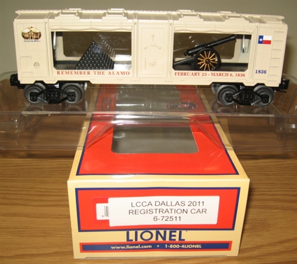 Picture of LCCA Remeber the Alamo Mint Car
