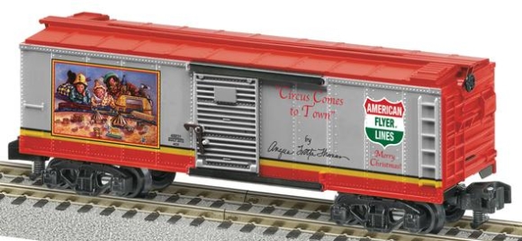 Picture of Angela Trotta Thomas 'The Circus Comes to Town" Boxcar