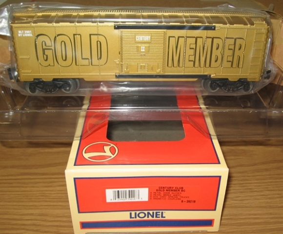 Picture of Gold Members Century Club Boxcar