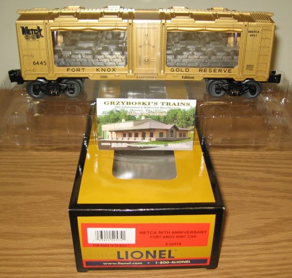 Picture of METCA 50th Anniversary Fort Knox Mint Car