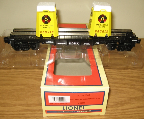 Picture of LOTS DODX Radioactive Waste Car