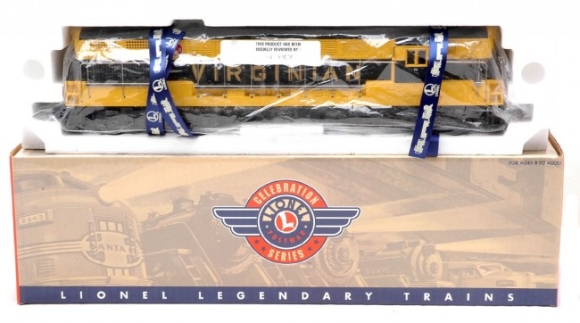 Picture of Lionel Virginian Black & Yellow FM Trainmaster w/TMCC