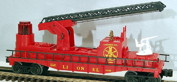 Picture of Lionelville Fire Car (red) w/Ladder