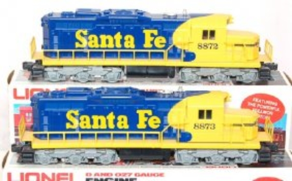 Picture of Santa Fe SD-18's (Power/Dummy) Diesels (8872/8873)