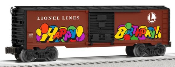 Picture of Personalized Message Birthday Boxcar