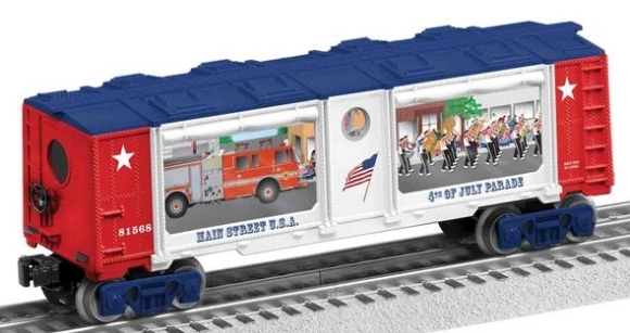 Picture of 4th of July Aquarium Car