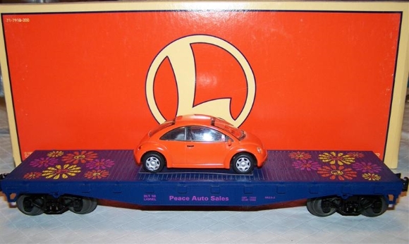 Picture of 19444 - Flatcar w/VW Bug (vehicle)