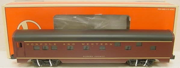 Picture of Norfolk & Western Duplex Roomette 15" Aluminum Car