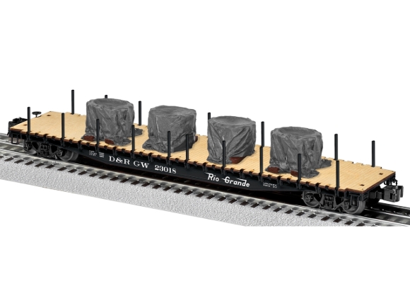 Picture of Rio Grande PS-4 Flatcar w/Tarped Load
