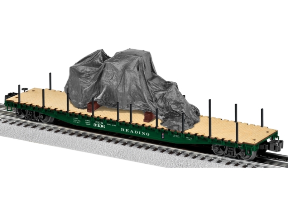 Picture of Reading PS-4 Flatcar w/Tarped Load