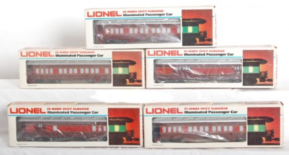 Picture of Chicago & Alton Baby Madison Passenger 5-Car Set (9554 to 9558)