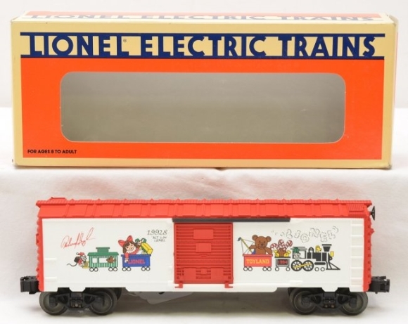 Picture of Lionel Employees 1994 Christmas Boxcar