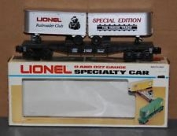 Picture of Lionel Railroader Club Flatcar w/Piggyback Trailers