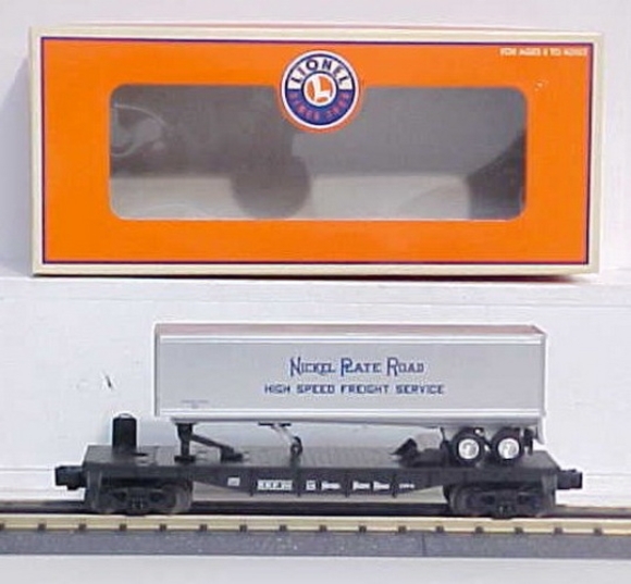 Picture of Nickel Plate Flatcar w/Single Trailer