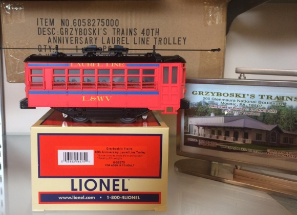 Picture of Laurel Lines L&WV Motorized Trolley (Exclusive)