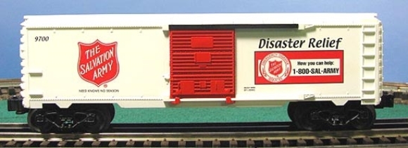Picture of Salvation Army Charity Boxcar