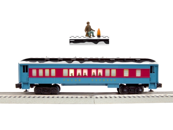 Picture of Polar Express Disappearing Hobo Car - Snow Roof