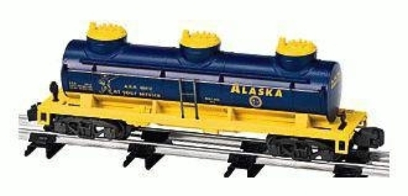 Picture of Alaska 3-Dome Tank Car