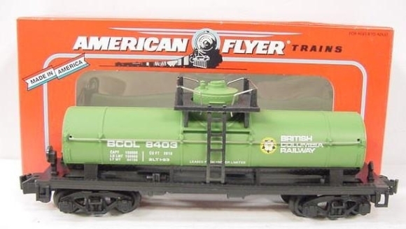Picture of British Columbia Single Dome Tank Car