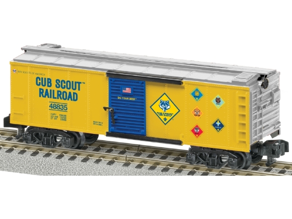 Picture of Cubs Scout Boxcar