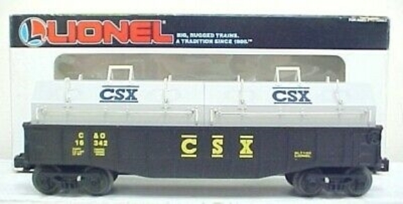 Picture of CSX Gondola Car w/coil cover