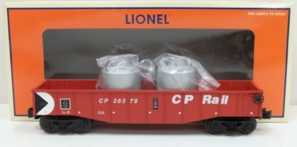 Picture of C.P. Rail (Red) Gondola w/canisters