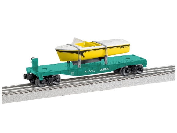 Picture of New York Central Flatcar w/Boat