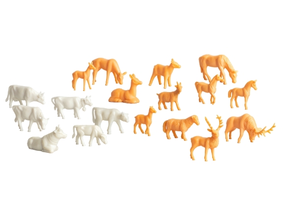 Picture of Unpainted Animals (36-pcs)