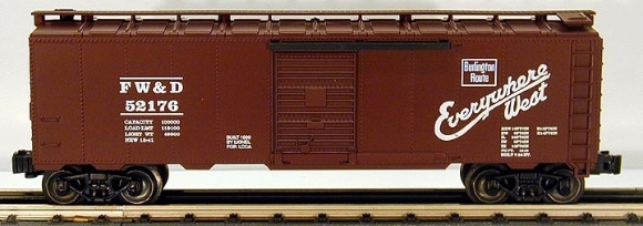 Picture of LCCA Burlington Standard 'O' Boxcar