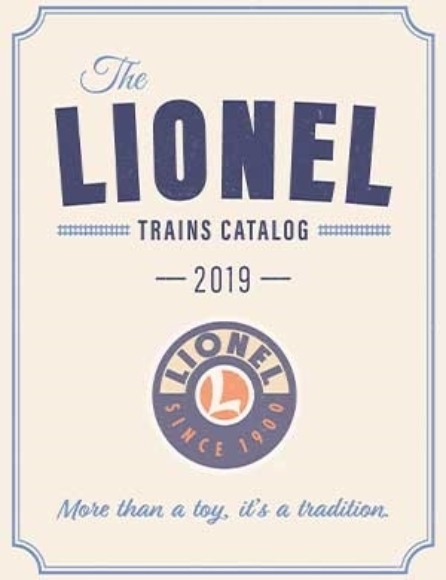 Picture of 2019 Lionel Volume I Catalog