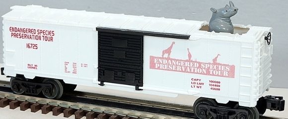 Picture of Rhino Transport Animated Boxcar