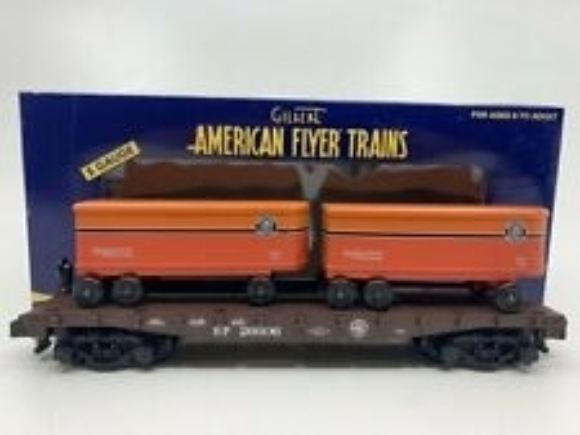 Picture of AF Southern Pacific TTOS Flatcar w/ Piggyback Trailers