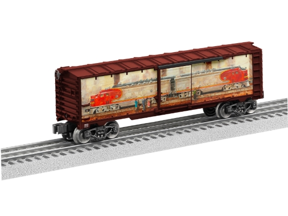 Picture of Angela Trotta Thomas Santa Fe Boxcar