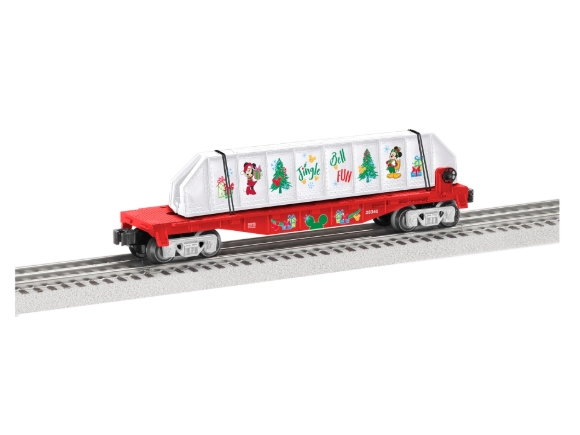 Picture of Mickey & Friends Christmas Flatcar w/Girders