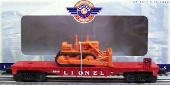 Picture of Postwar Celebration #6818 Flatcar w/Bulldozer 